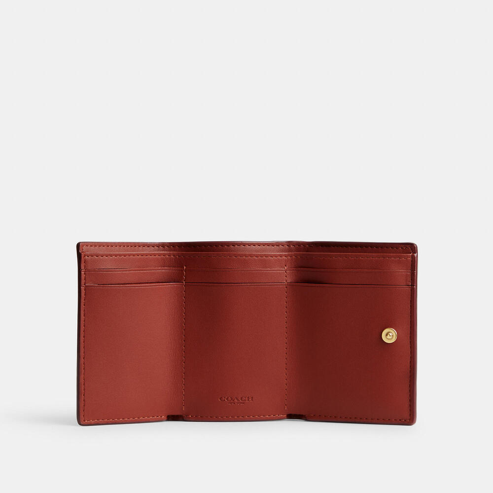 Essential Mini Trifold Wallet In Signature Canvas - Picture 4 of 4